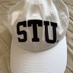 Stüssy STU キャップ ホワイト