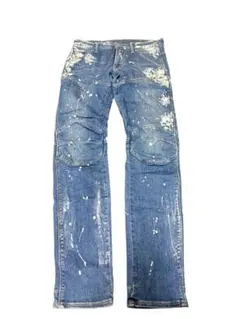 d-staqペイント加工 スキニーデニム - メルカリ