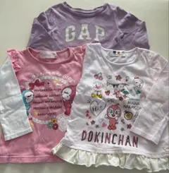アンパンマン ドキンちゃんbabyGAP 長袖Tシャツ 3枚セット　95㎝