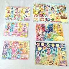 プリキュア シール 6枚セット　スタンプラリー