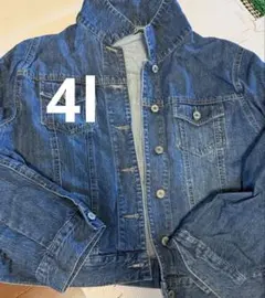 大きいサイズ　デニムジャケット　4l