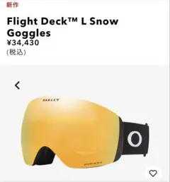オークリーOAKLEY Flight Deck L Snow Goggles