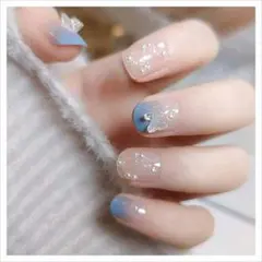 2026年最新】ネイルチップ 量産型 水色の人気アイテム - メルカリ