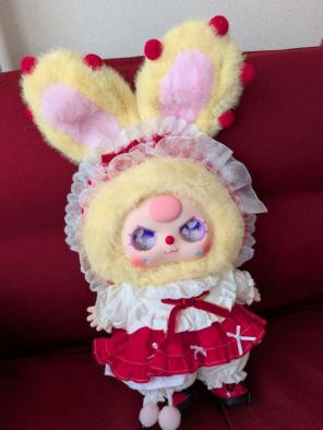 babythree ロリータ 400% オイル目 黄色 赤 ぬいぐるみ
