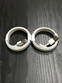 新品 iPhone ライトニングケーブル 2本 2m USB 充電器 純正品質