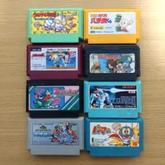 ファミコンソフト　まとめ売り8点セット
