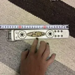 ヒステリックグラマー バルタザール スタッズ レザー ブレスレット