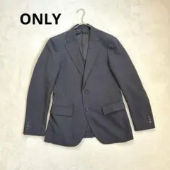 【美品】ONLY オンリー 洗えるジャケット HOME WASH グレー 37のサムネイル