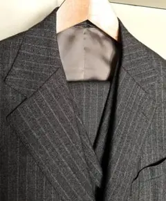 NEWYORKER グレー ストライプ スーツ
