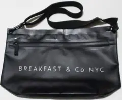 breakfast & co NYC ドライショルダーバッグ 防水 黒