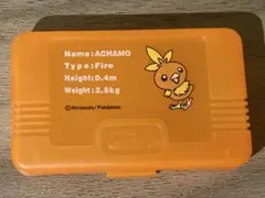 GBA ソフトケース　ポケモン　アチャモ　ゲームボーイアドバンス　カートリッジ