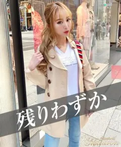 ショートコート トレンチコート