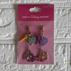 【ディズニーリゾート】ドナルド＆デイジー ペアストラップ 未開封