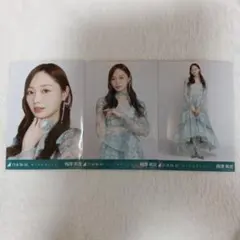 乃木坂46 生写真 梅澤美波 ネーブルオレンジ 表題楽曲 3種コンプ！