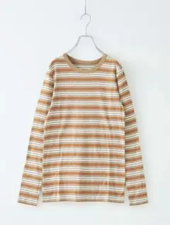 CUBE SUGAR　ボーダー　長袖　Tシャツ 新品