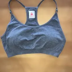 le coq sportif スポーツブラ グレー