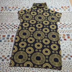 マリメッコ風ロングワンピース