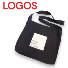 ロゴス LOGOS ショルダーバッグ ブラック ロゴス メンズ レディース 블랙