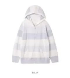 ジェラートピケ スムーズィーlite3ボーダーパーカー