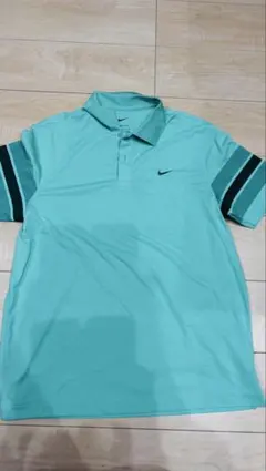 Nike DRI-FIT ミントグリーン ポロシャツ M