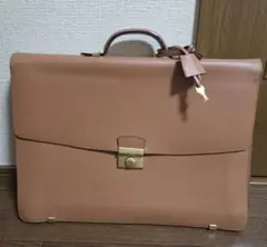 GIVENCHY ジバンシー　ブリーフケース ビジネスバック　キャメルブラウンのサムネイル
