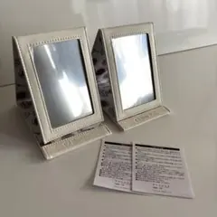 Clinique フルーツ柄 卓上ミラー2つ
