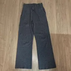ユニクロUNIQLO ウォッシャブルニットリブパンツ　XL