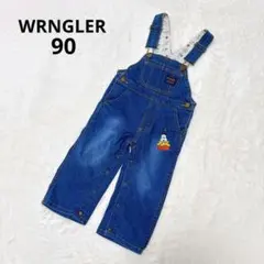 ラングラー オーバーオール ベビー服 ブルー スヌーピー キャラクターピーナッツ