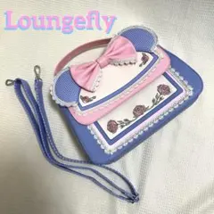 ラウンジフライミニー 2way ショルダーバッグ リボン ローズ - メルカリ