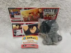ハイキュー!! アニマル ぬいぐるみ マスコット クロオネコ （ステッカー付き）