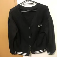 カーディガン　150cm ブラック