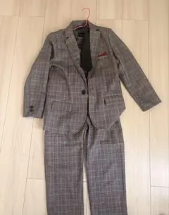 LuoboBeiBei チェック柄 フォーマルスーツ 160