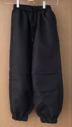 パラシュートパンツ　ブラック　140cm 女の子のサムネイル