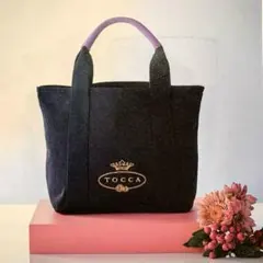 ♥TOCCA♥トッカ・ロゴキャンバストート黒