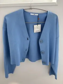 SLY カーディガン　水色　ブルー