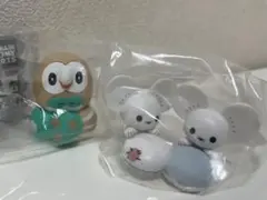 ポケモン おうちで！りらくっしょんマスコット5 モクロー　ワッカネズミ