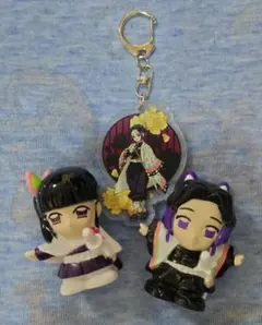 鬼滅の刃 胡蝶しのぶ 栗花落カナヲ ミニフィギュア