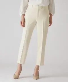 COUP DE CHANCE (クードシャンス) 洗えるテーパードパンツ 36