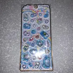 【只今即購入不可】ストーン付きメロウアクアリウム　あわわちゃん　ウォーターシール