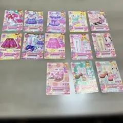 アイカツ トレーディングカードセット　13枚