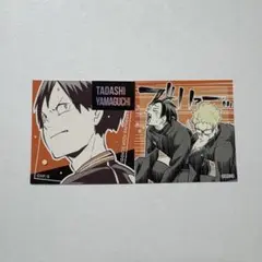 ハイキュー スクエアステッカーコレクション 第2弾 山口忠 月島蛍