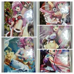 ToLOVEる ダークネス A3クリアポスター とらぶる 5枚セット