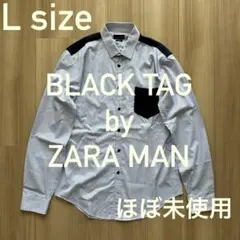 ほぼ未使用 BLACK TAG by ZARA MAN ザラマン シャツ L
