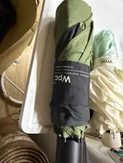 WPC 折りたたみ傘 オリーブグリーン 晴雨兼用