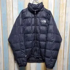 810☆ノースフェイス☆ダウンジャケット☆フィル600☆ワンポイント刺繍ロゴ☆Ｌ
