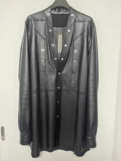 Rick Owens Leather Larry Shirts 46のサムネイル