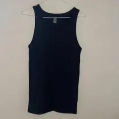 FRUIT OF THE LOOM ワッフル タンクトップ ブラックのサムネイル