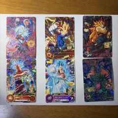 （P.CP）スーパードラゴンボールヒーローズ カード6枚セット
