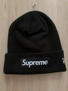 Supreme New Era Box Logo ビーニー 黒 - メルカリ