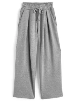 スウェットパンツ ワイドパンツ